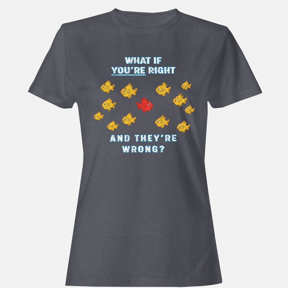 Women's T-Shirt - 6ZPULA2J - Dark Heather - 5