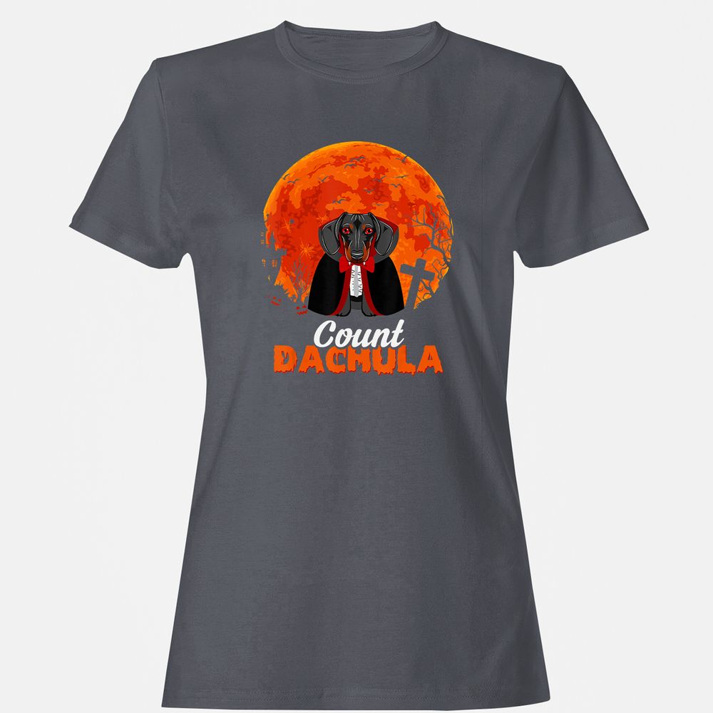 Women's T-Shirt - UFXZJDSA - Dark Heather - 5