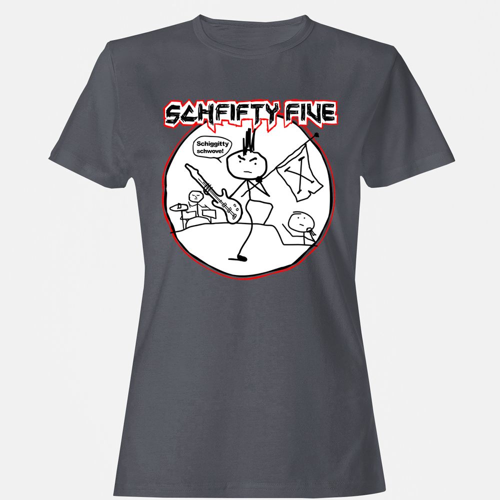 Women's T-Shirt - GEJVSXYK - Dark Heather - 5