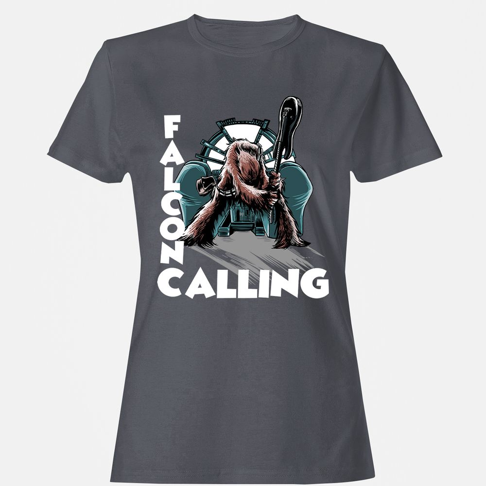 Women's T-Shirt - 7CNF13JQ - Dark Heather - 5