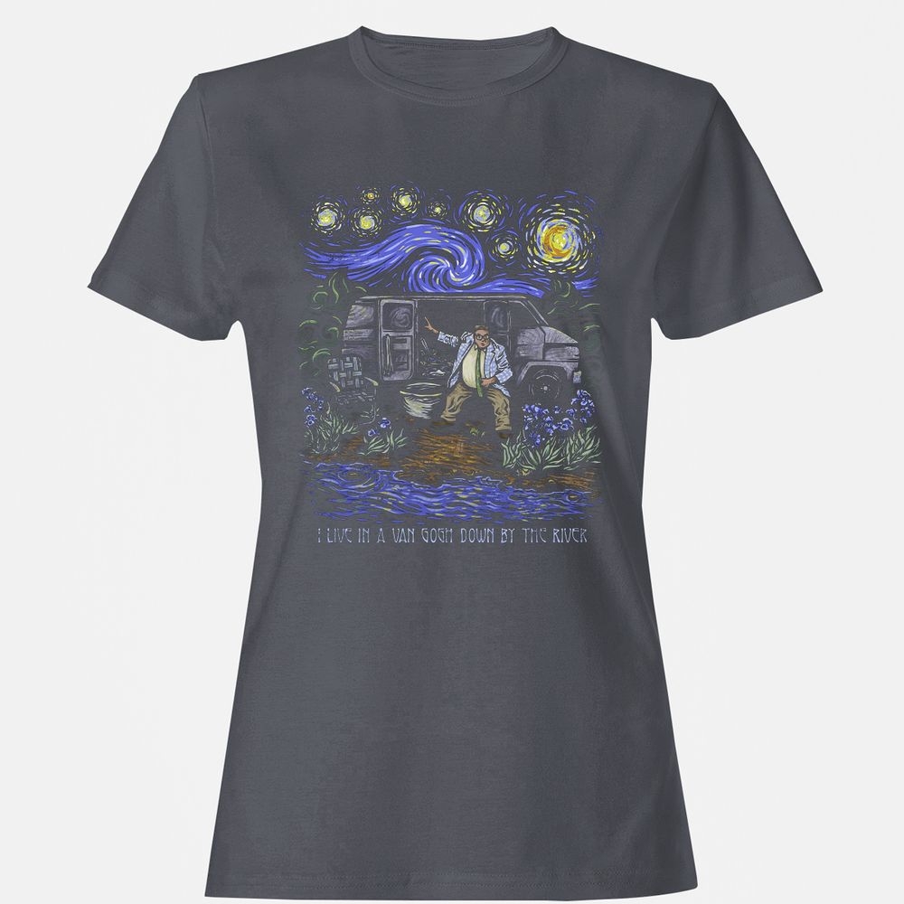 Women's T-Shirt - DC1RVEKU - Dark Heather - 5