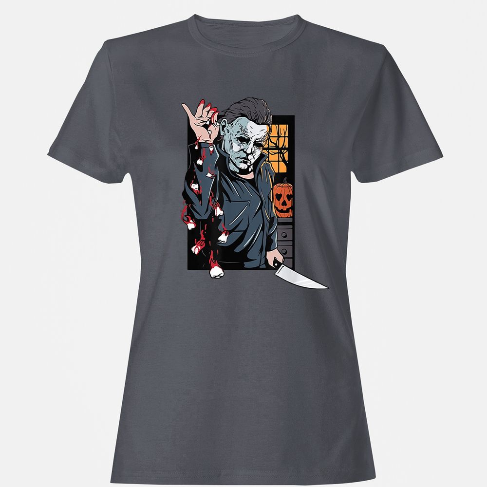 Women's T-Shirt - FE9UVCXT - Dark Heather - 5