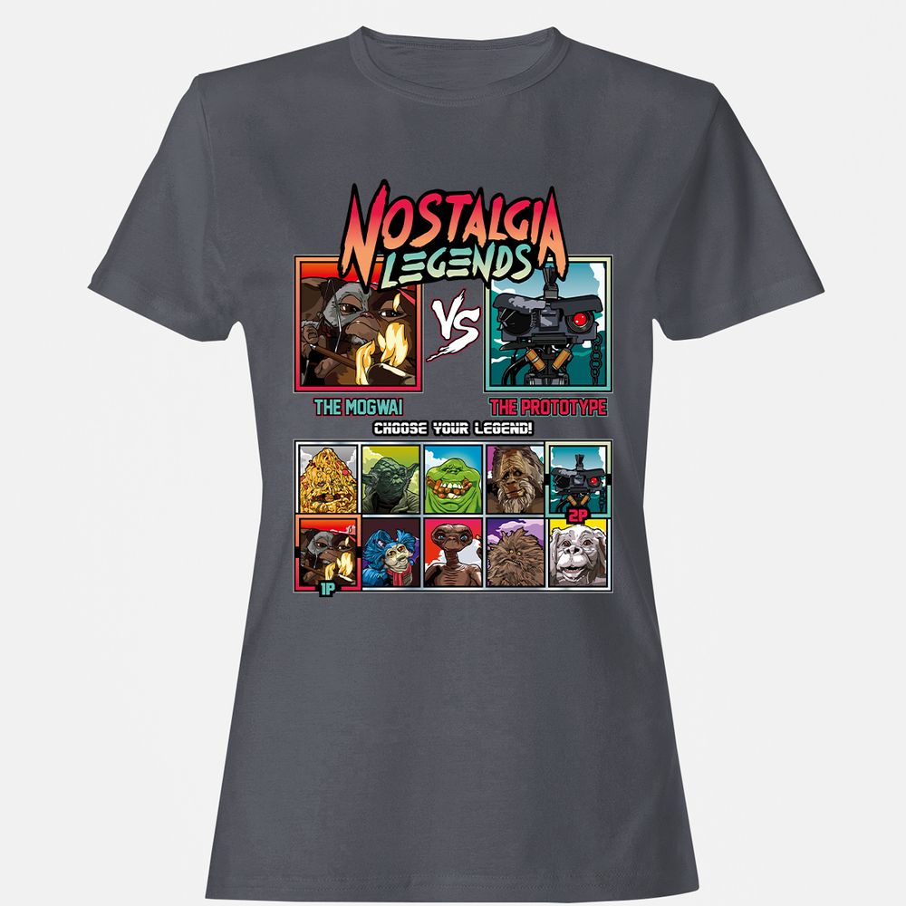 Women's T-Shirt - V3GQMPZ9 - Dark Heather - 5