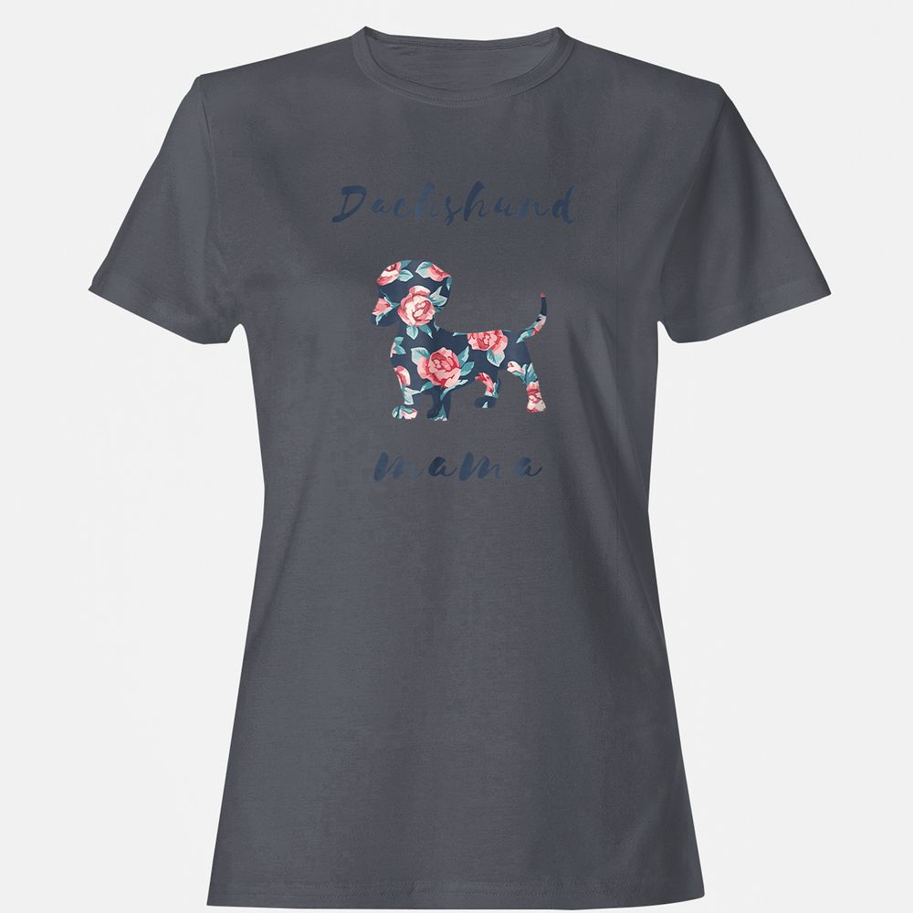 Women's T-Shirt - 4EL43PV5 - Dark Heather - 5