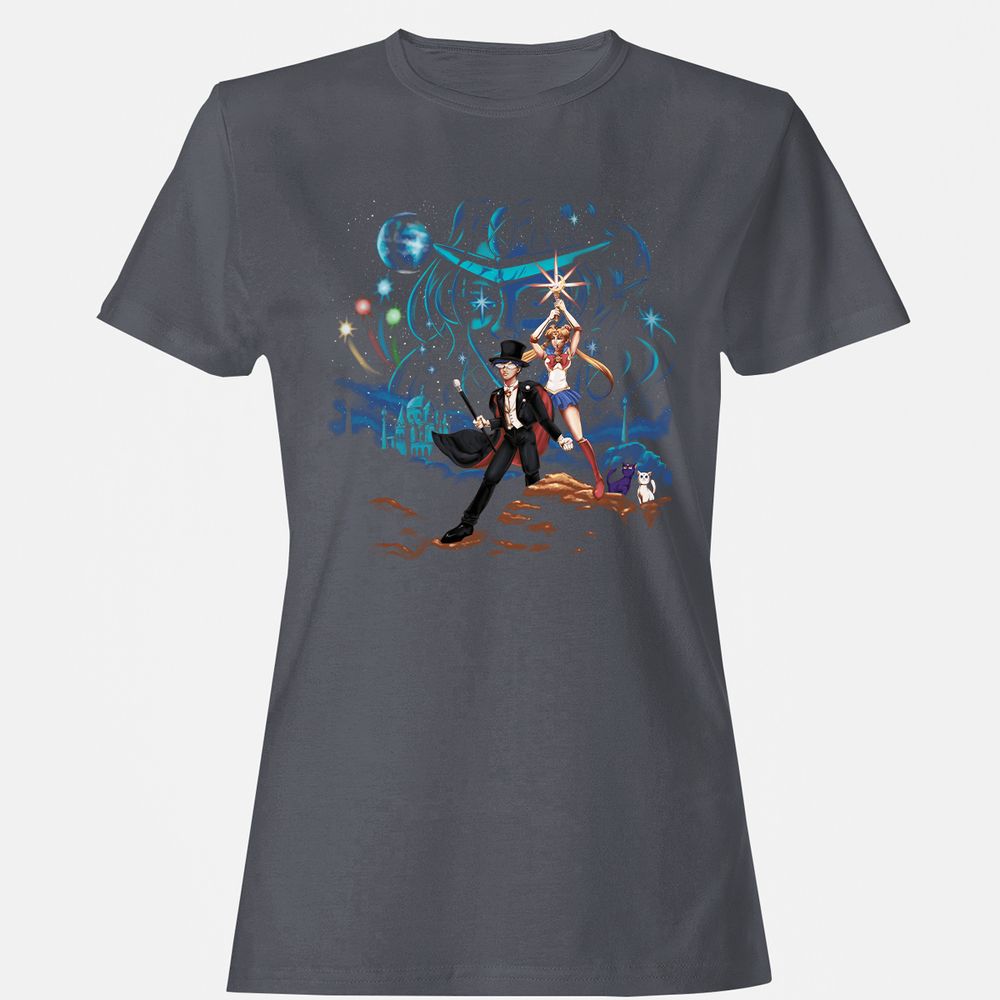 Women's T-Shirt - M7S8D2BH - Dark Heather - 5