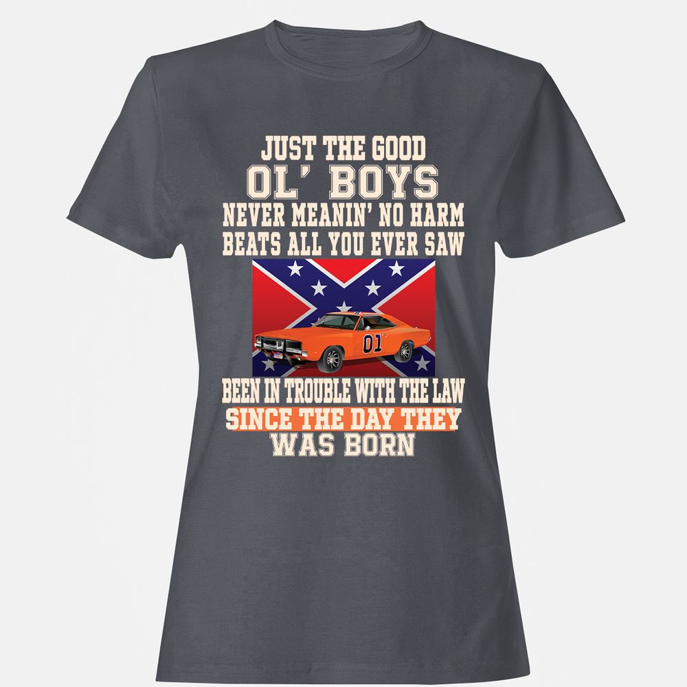 Women's T-Shirt - Z9G89LSP - Dark Heather - 5