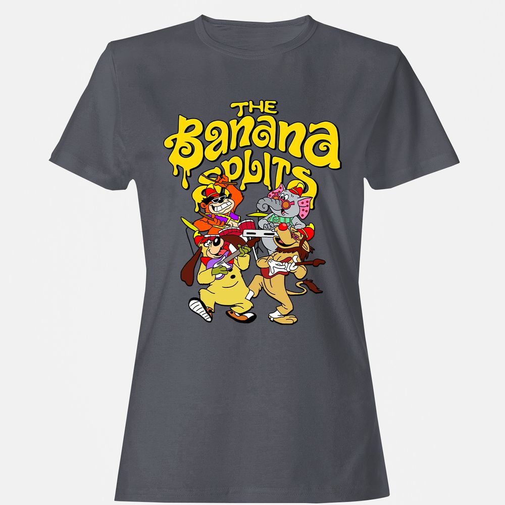 Women's T-Shirt - 6195MQGL - Dark Heather - 5