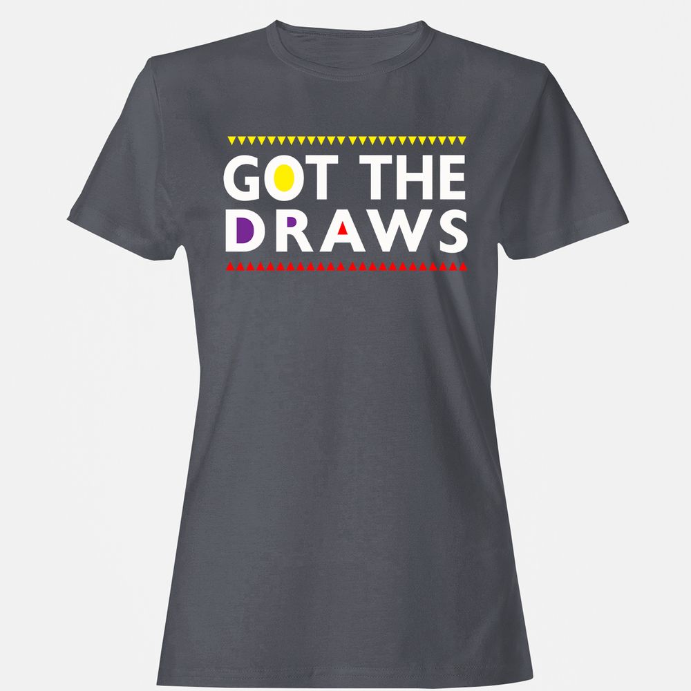Women's T-Shirt - E62LMBQL - Dark Heather - 5