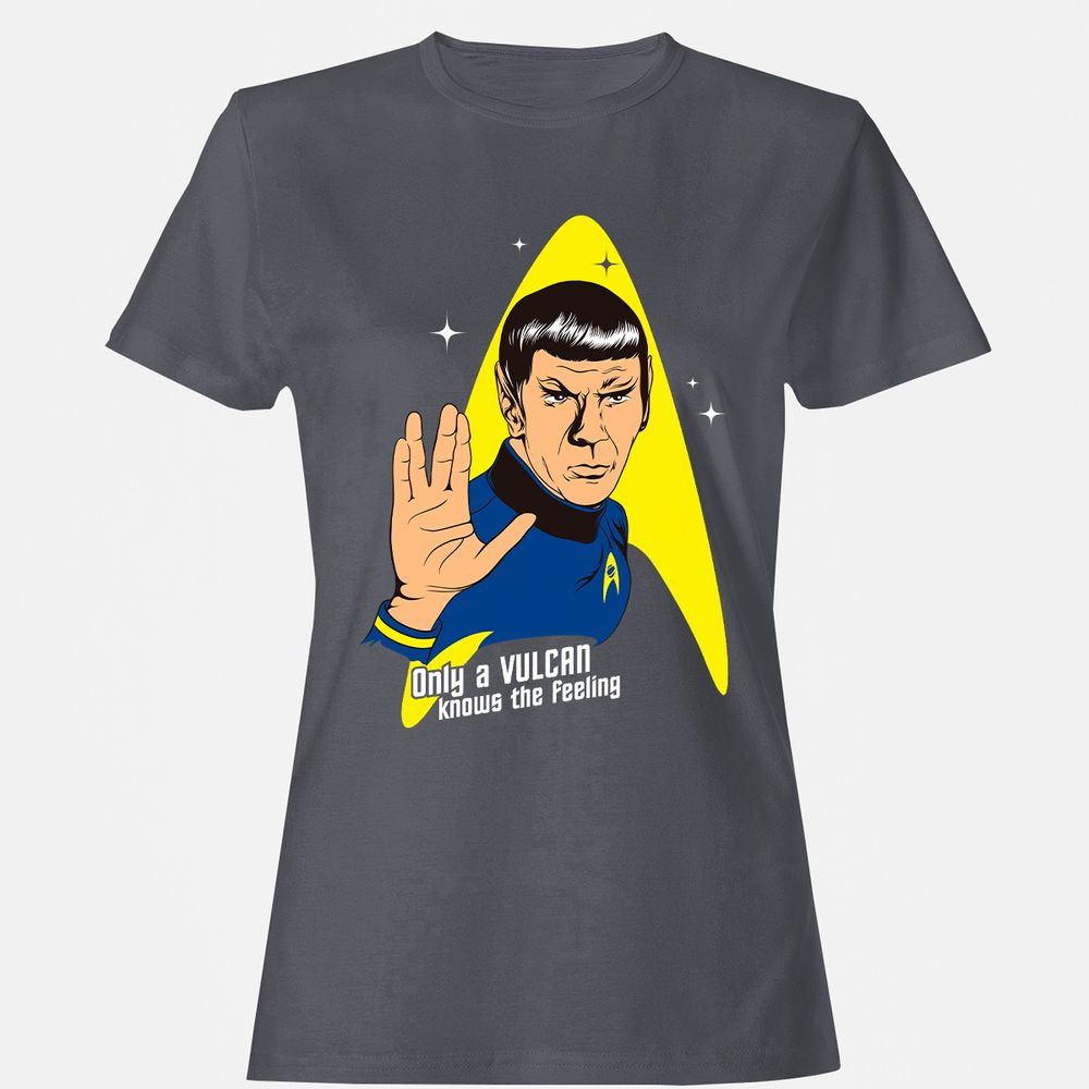 Women's T-Shirt - XD7WRLMN - Dark Heather - 5