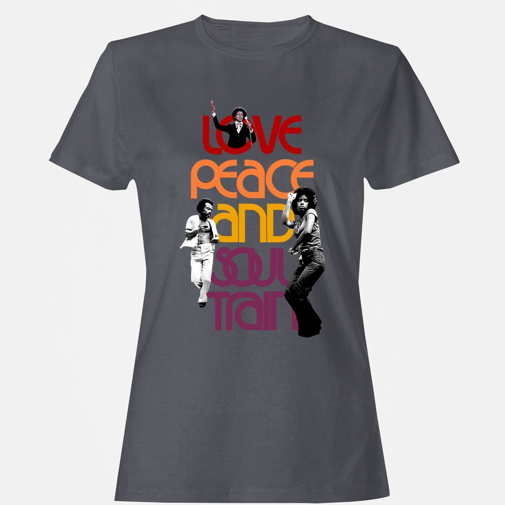 Women's T-Shirt - JKHJ92DW - Dark Heather - 5