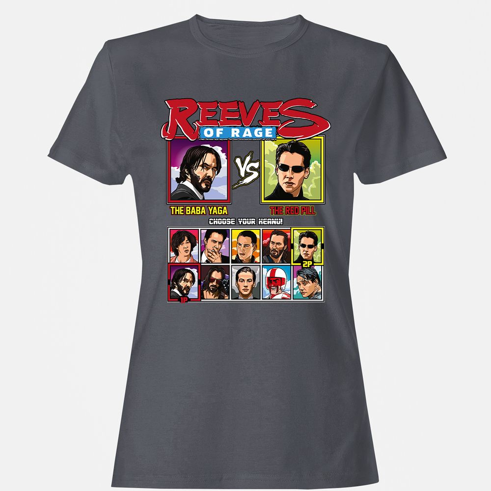 Women's T-Shirt - ZDNHDPQH - Dark Heather - 5