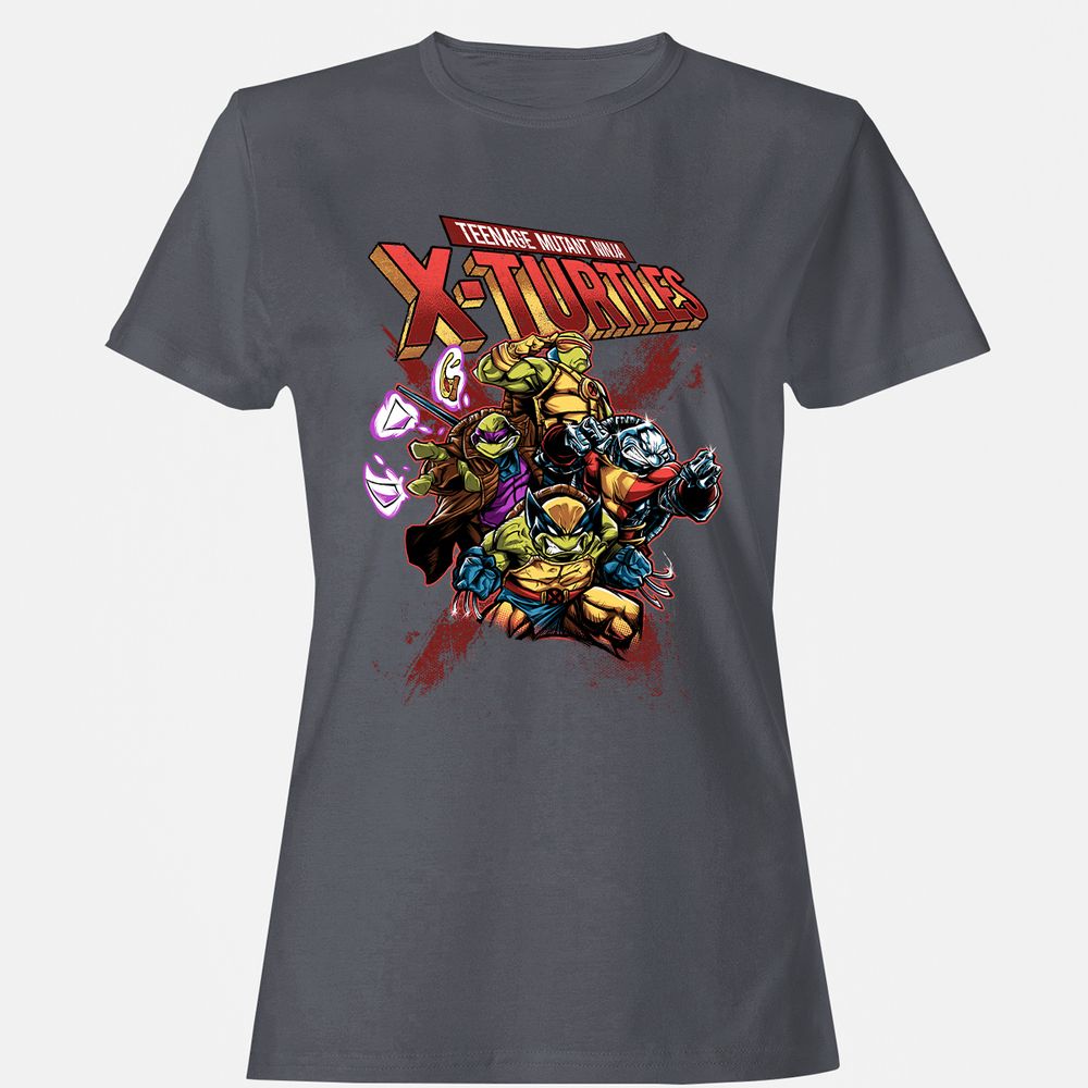 Women's T-Shirt - EWLNX98D - Dark Heather - 5