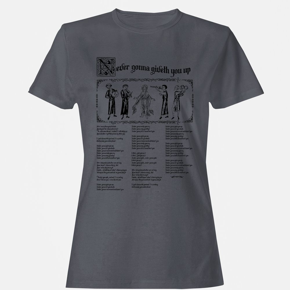 Women's T-Shirt - B94M3EBB - Dark Heather - 5