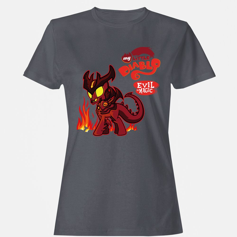 Women's T-Shirt - XCR7B7KZ - Dark Heather - 5