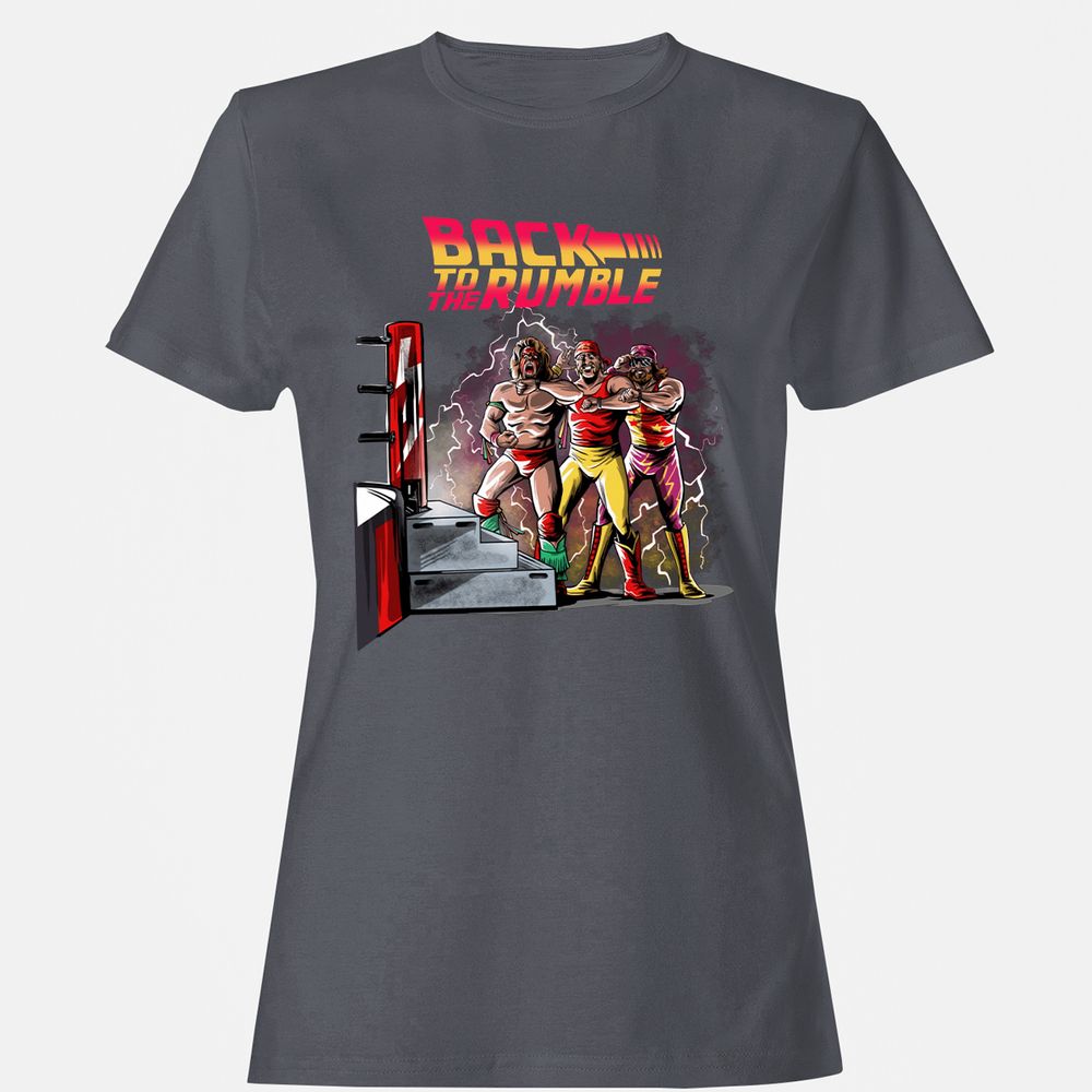 Women's T-Shirt - A185SUKN - Dark Heather - 5