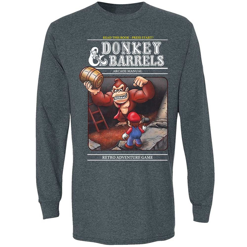 Long Sleeve T-Shirt - CQ2WCYV3 - Dark Heather - 5