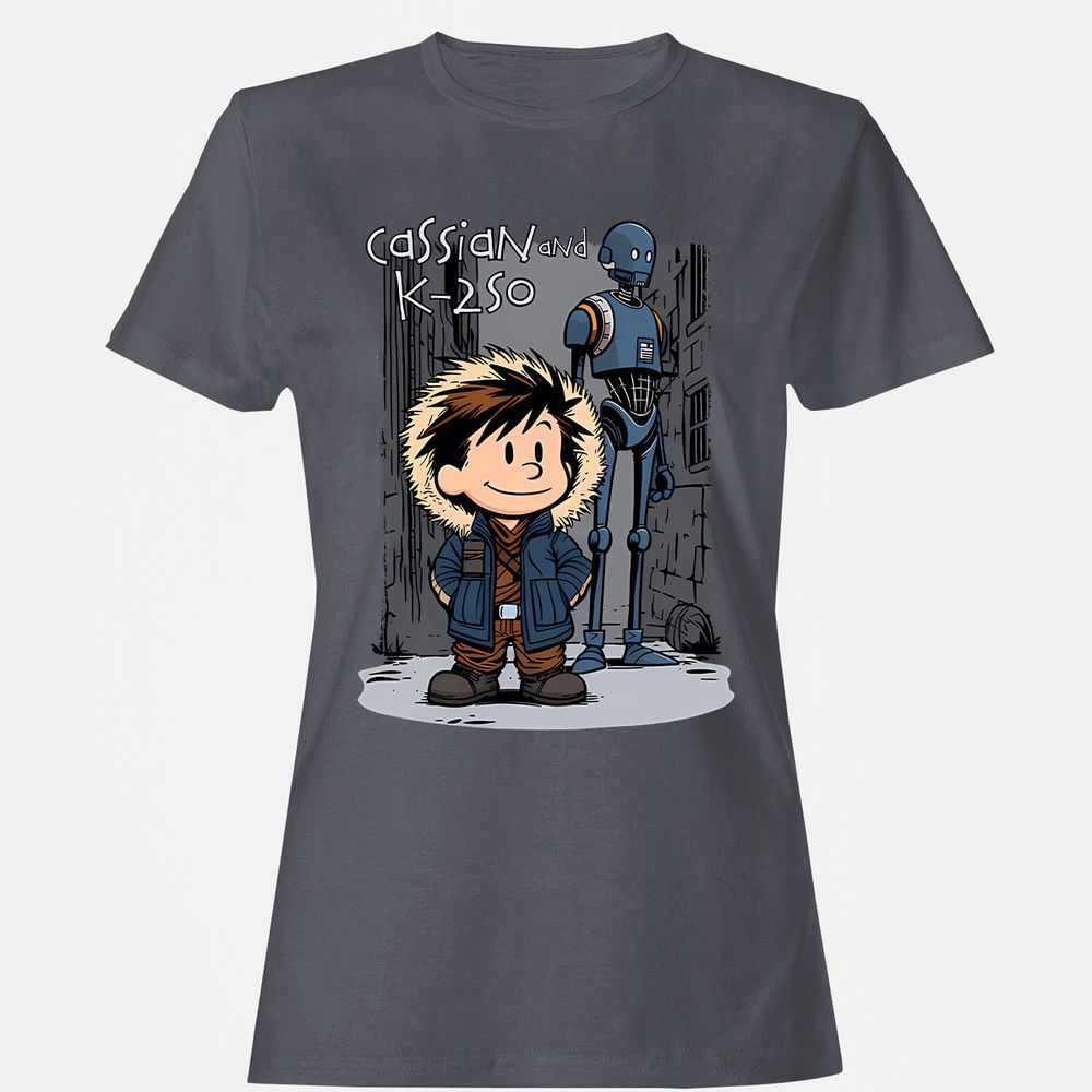 Women's T-Shirt - PCVSJPWZ - Dark Heather - 5