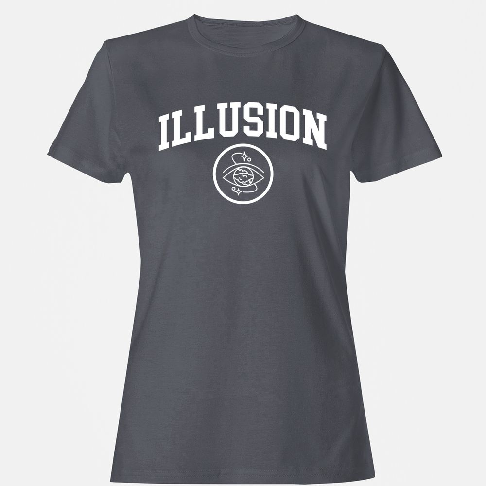 Women's T-Shirt - GQA5CJYC - Dark Heather - 5