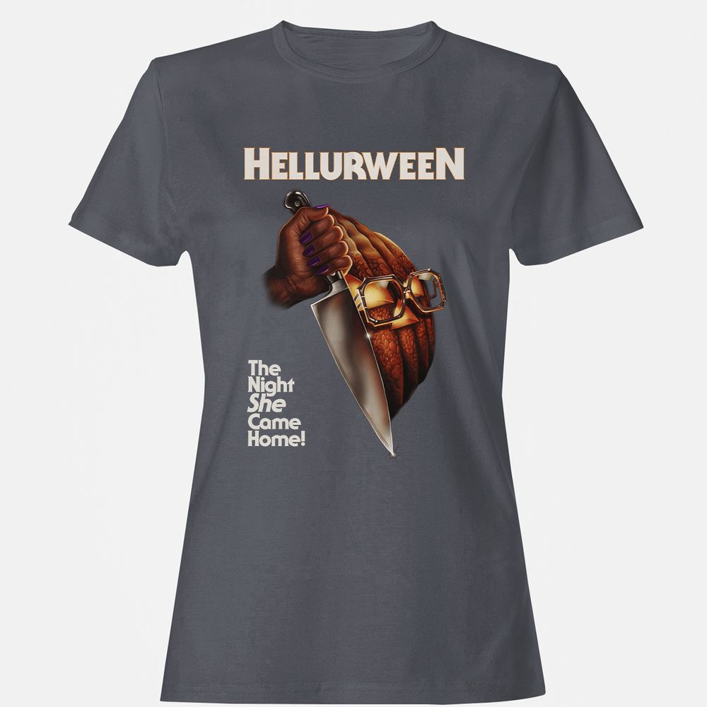 Women's T-Shirt - STP457GR - Dark Heather - 5
