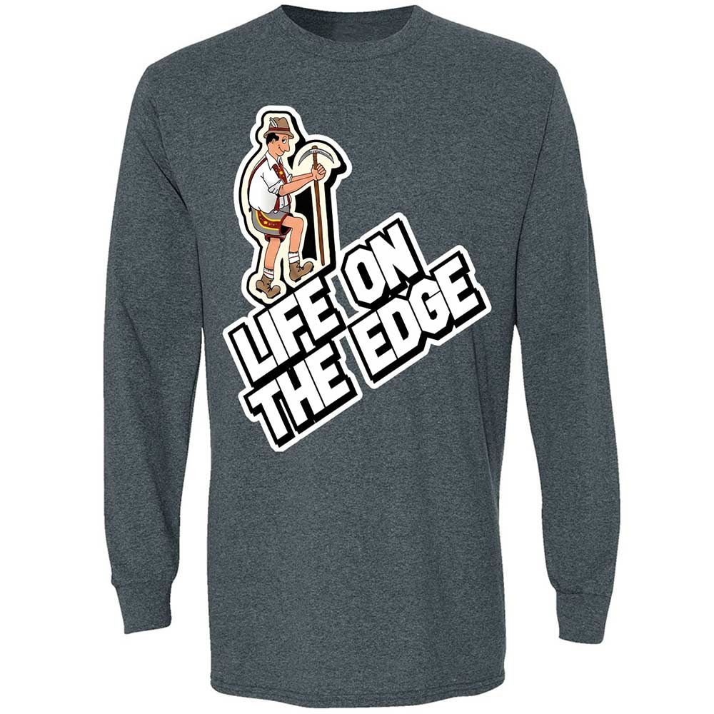 Long Sleeve T-Shirt - F96KEL2A - Dark Heather - 5