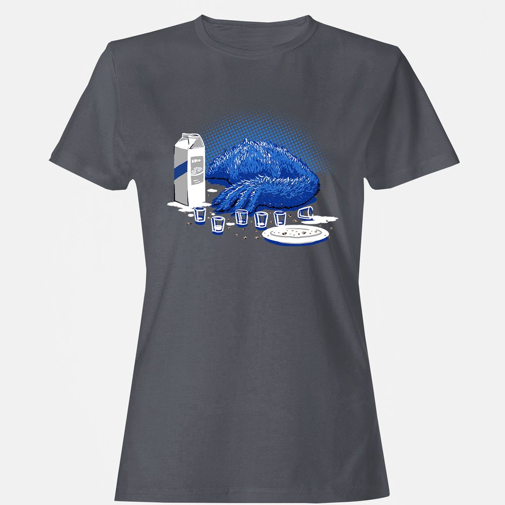 Women's T-Shirt - V5ZLYWCW - Dark Heather - 5