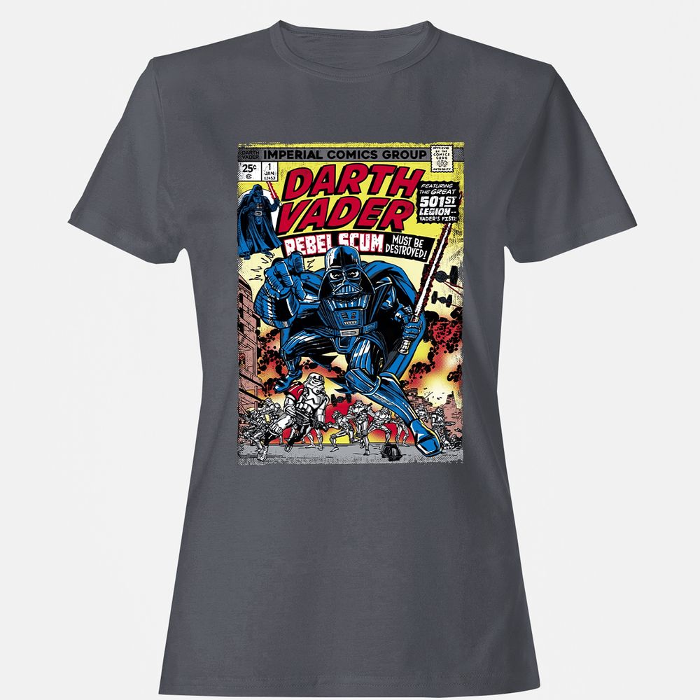 Women's T-Shirt - JX7NMADT - Dark Heather - 5