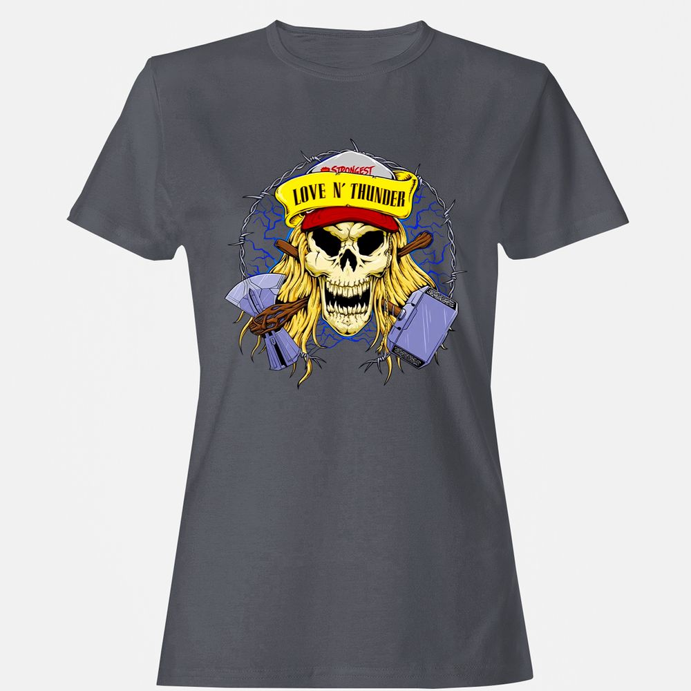 Women's T-Shirt - TVQHSJ5Y - Dark Heather - 5