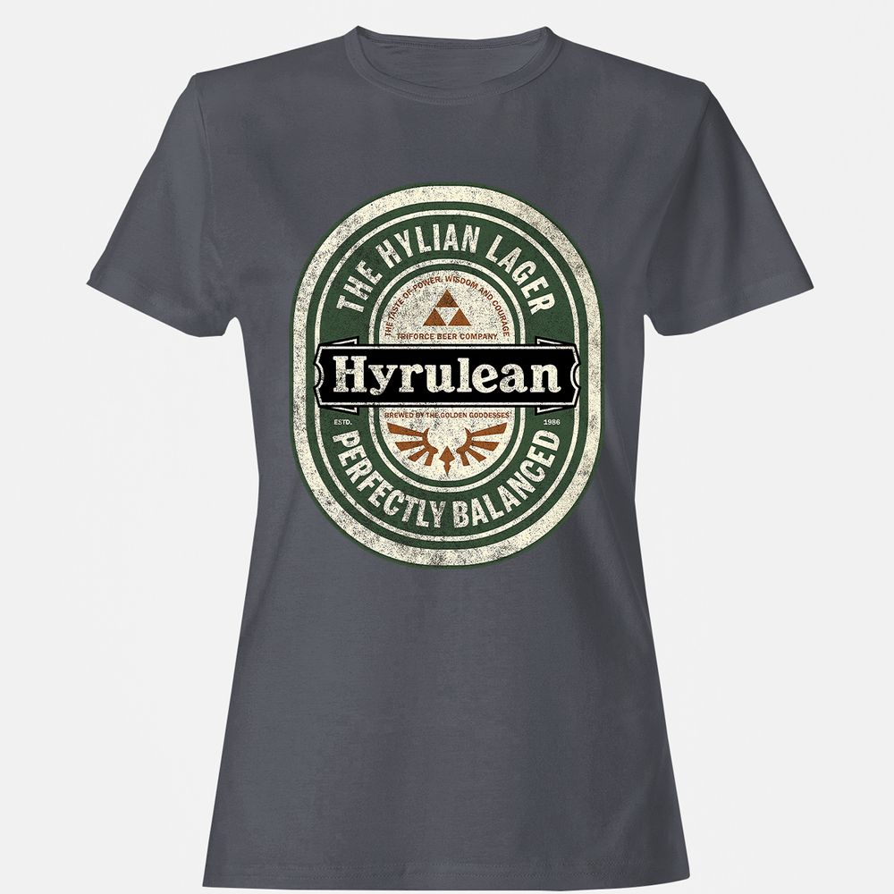 Women's T-Shirt - T2LCYFGJ - Dark Heather - 5