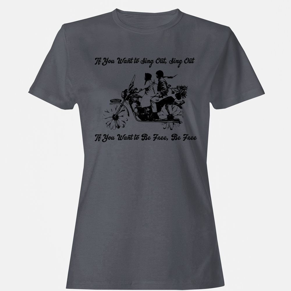 Women's T-Shirt - 827X2YW9 - Dark Heather - 5