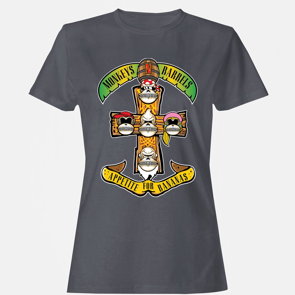 Women's T-Shirt - Y1UKQ8ZJ - Dark Heather - 5