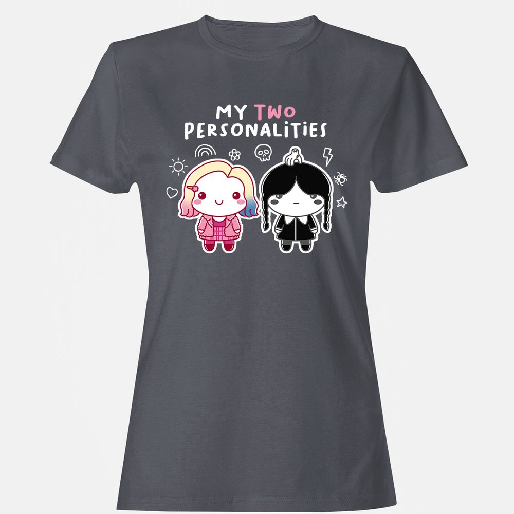 Women's T-Shirt - NVWRX856 - Dark Heather - 5
