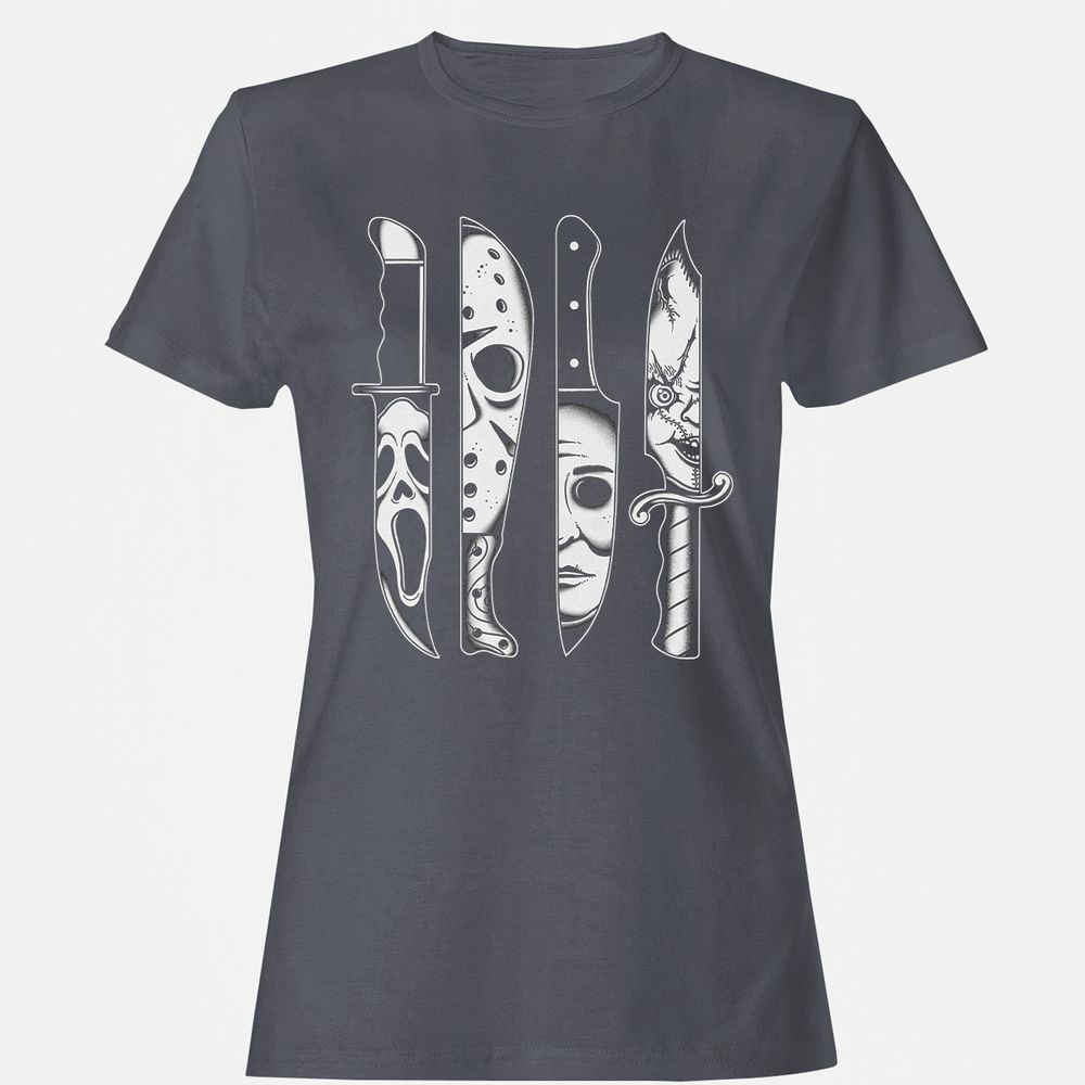 Women's T-Shirt - EXXUY2EC - Dark Heather - 5