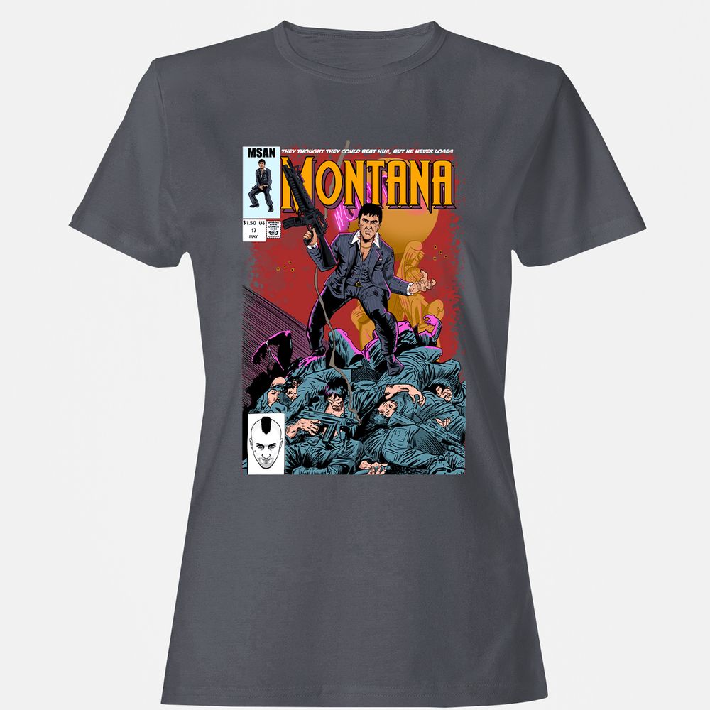 Women's T-Shirt - 7PCZNX2W - Dark Heather - 5