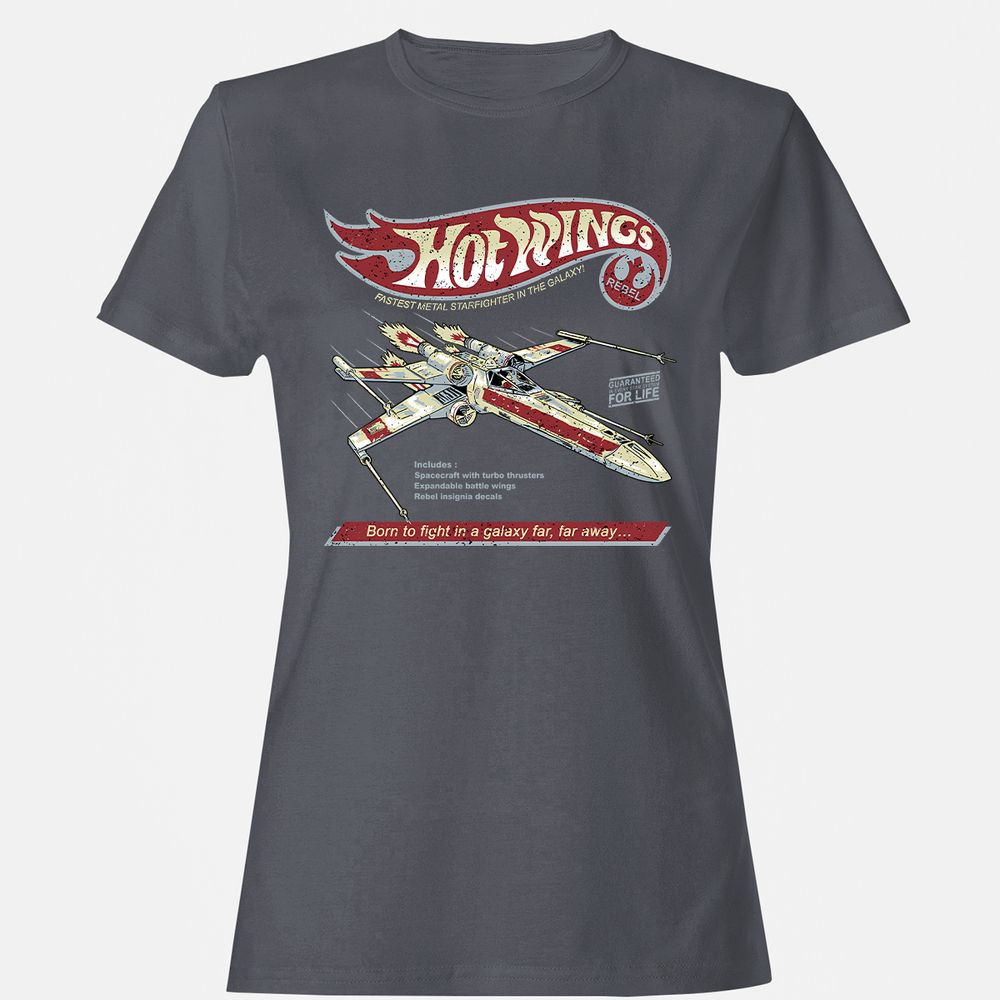 Women's T-Shirt - HQQXMWPG - Dark Heather - 5