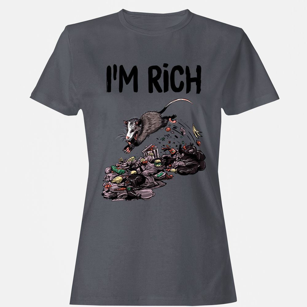 Women's T-Shirt - 1MEW93ZV - Dark Heather - 5