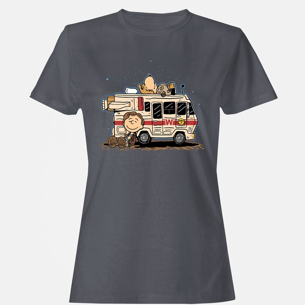 Women's T-Shirt - 9EP1QK2M - Dark Heather - 5