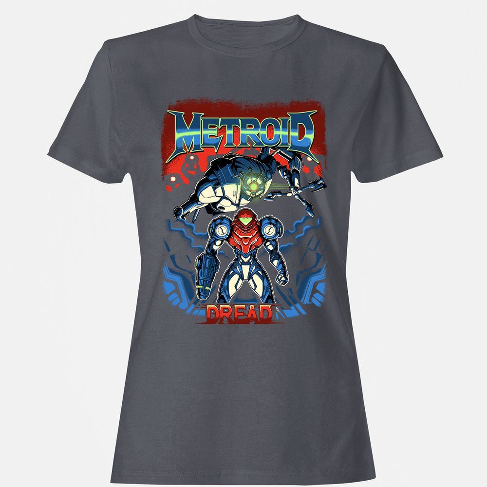 Women's T-Shirt - CQF4UJDX - Dark Heather - 5