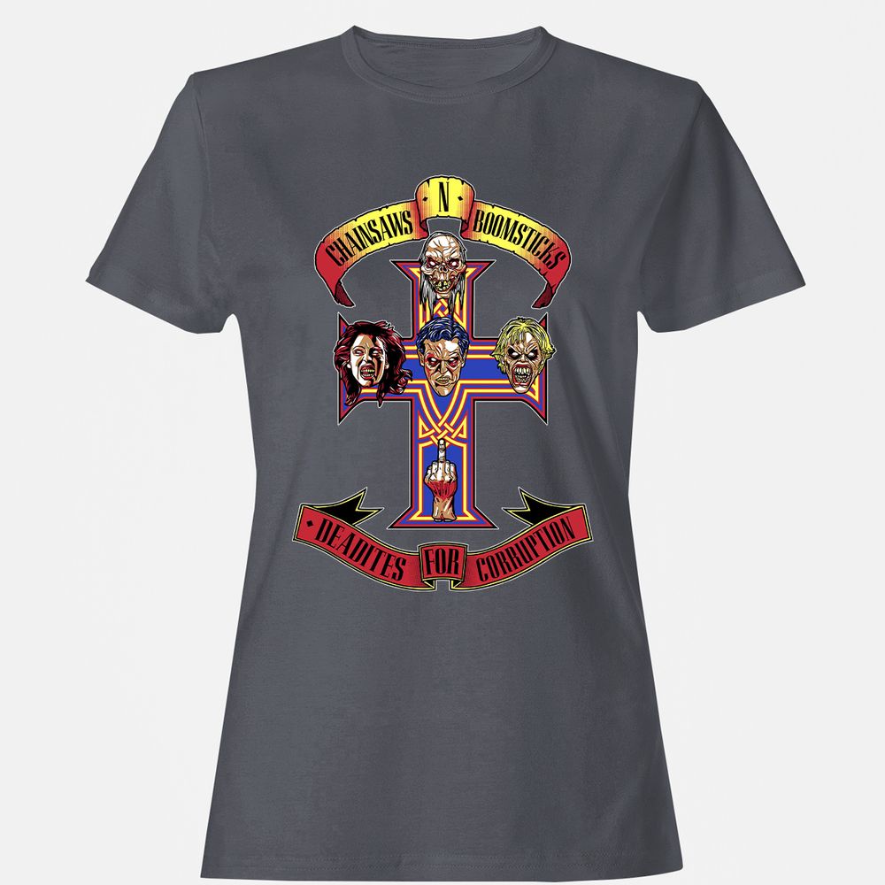 Women's T-Shirt - ANFNEJMH - Dark Heather - 5