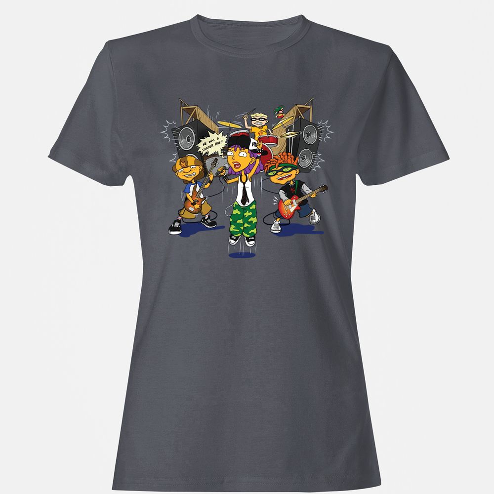Women's T-Shirt - UXXP7ZWW - Dark Heather - 5