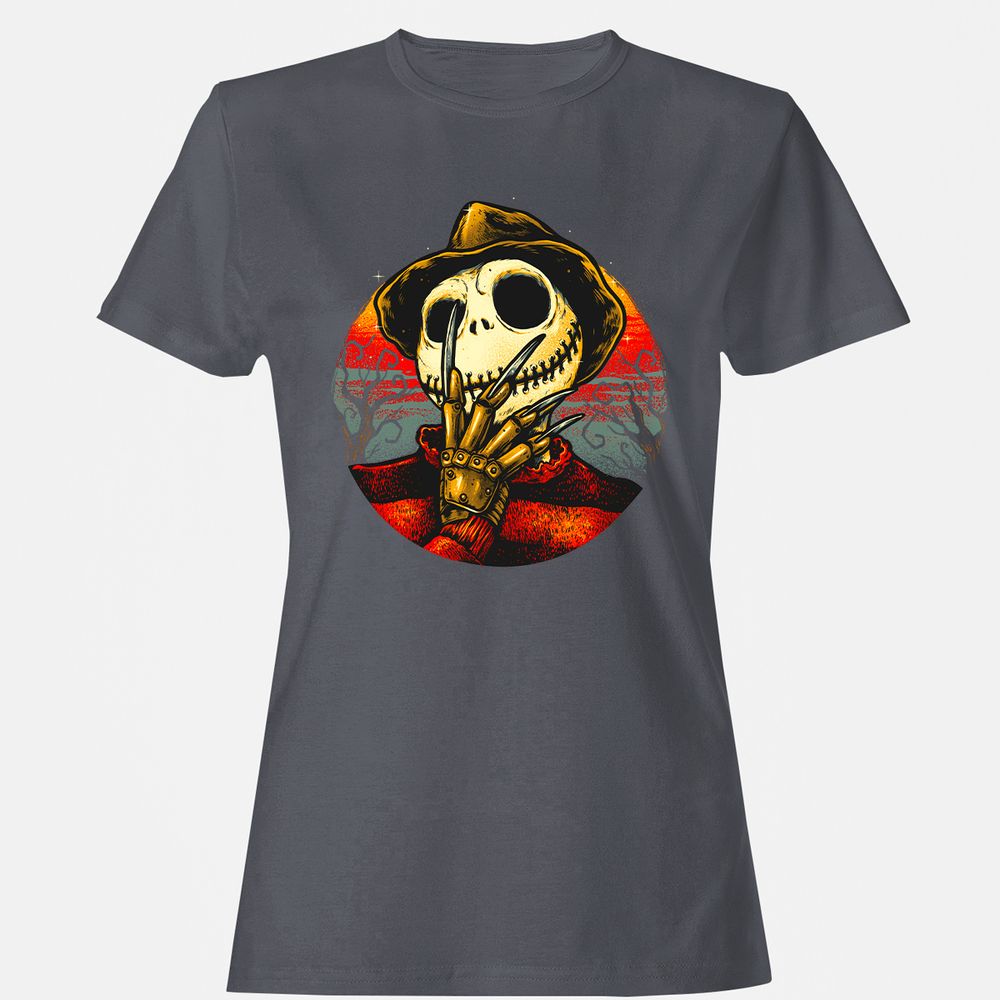 Women's T-Shirt - ELXVZQDB - Dark Heather - 5