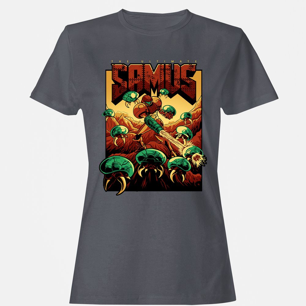 Women's T-Shirt - HZUCT8GU - Dark Heather - 5
