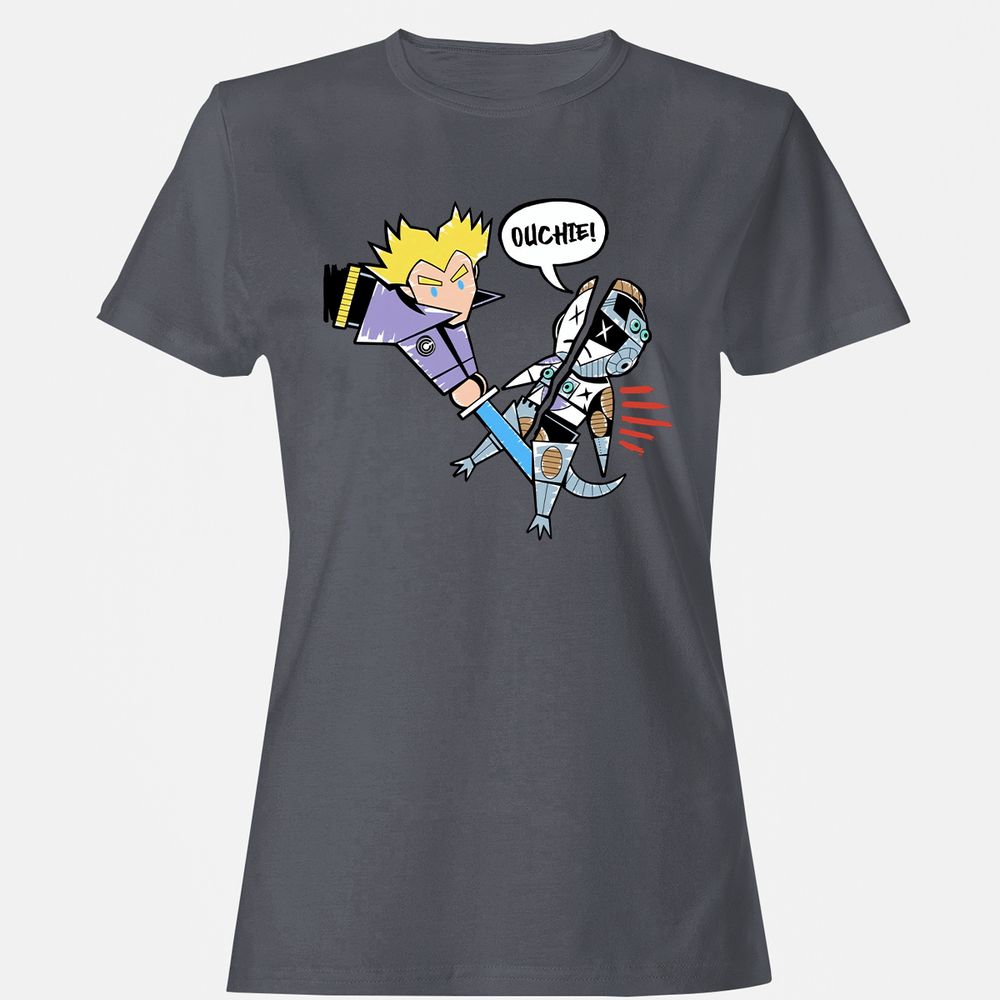 Women's T-Shirt - E57NVJZB - Dark Heather - 5