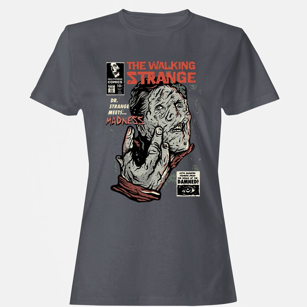 Women's T-Shirt - GQ141KCZ - Dark Heather - 5