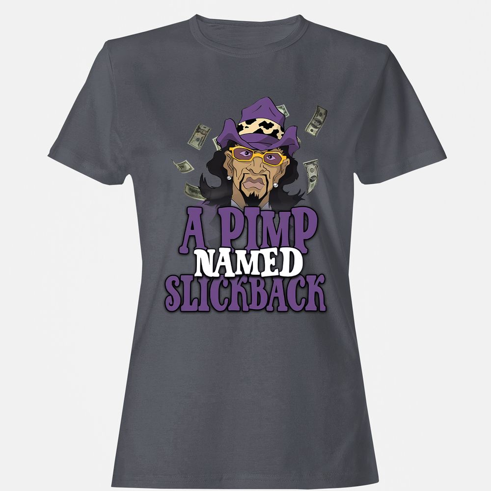 Women's T-Shirt - RQR4UP6T - Dark Heather - 5