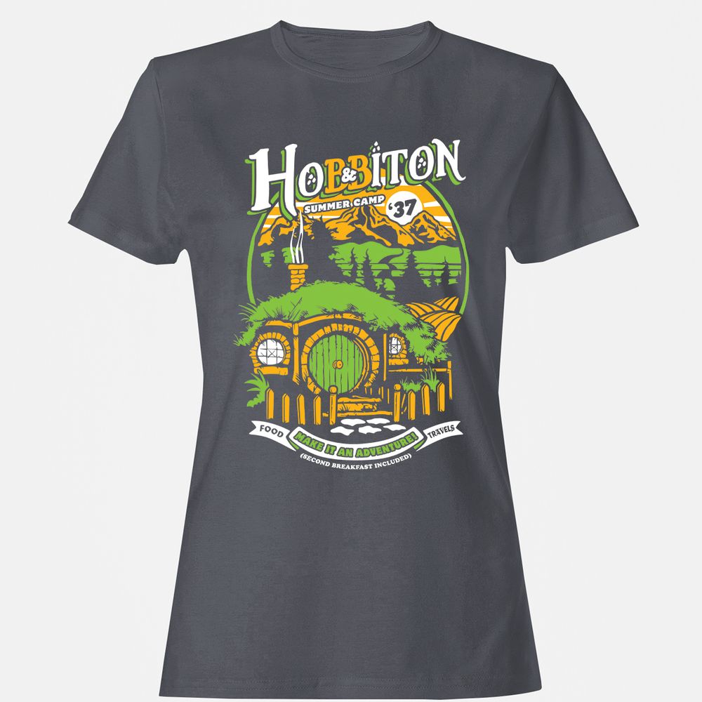 Women's T-Shirt - N5LZ59XE - Dark Heather - 5