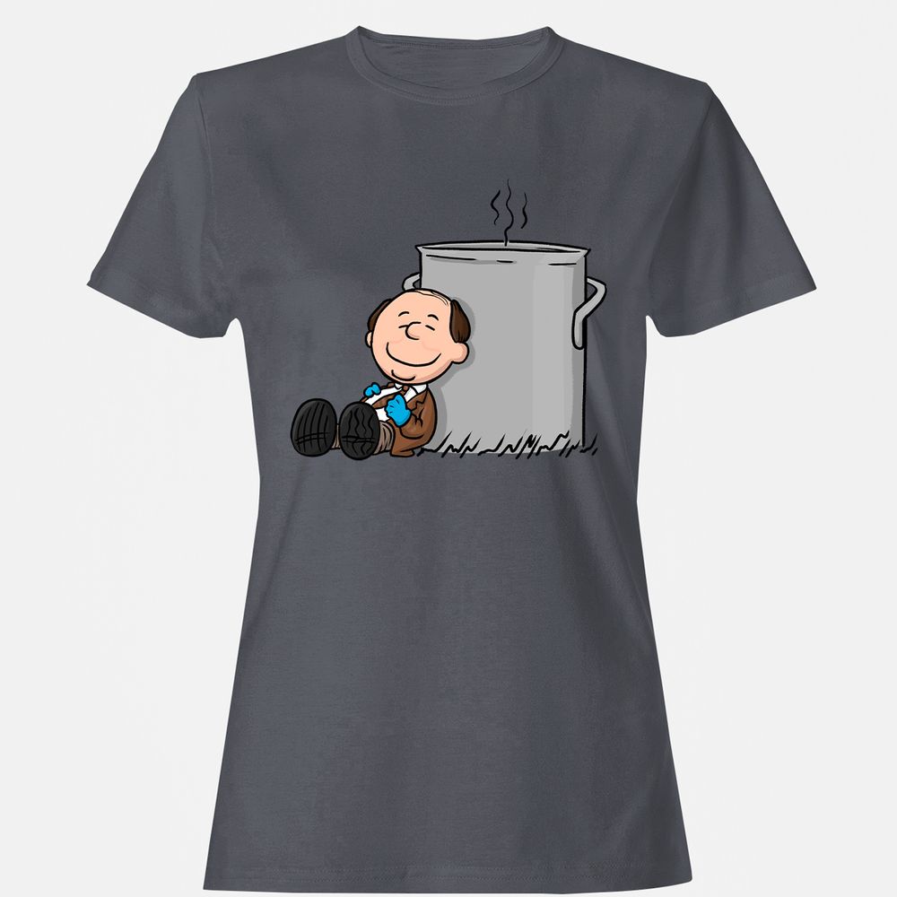 Women's T-Shirt - WZ6TK3YD - Dark Heather - 5