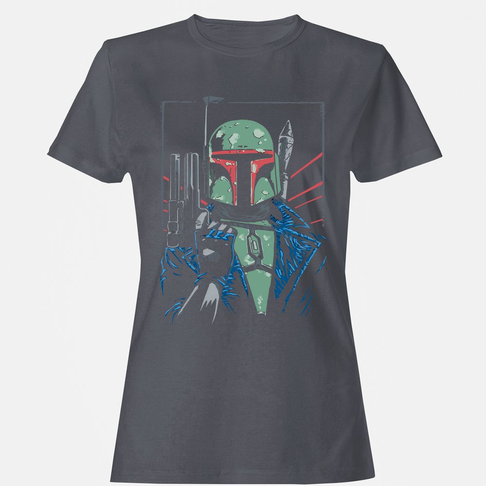 Women's T-Shirt - HGQRSK83 - Dark Heather - 5