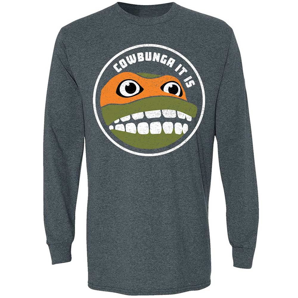 Long Sleeve T-Shirt - PFMA11GB - Dark Heather - 5