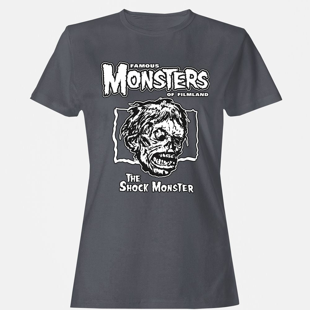 Women's T-Shirt - M9Q1ZFE4 - Dark Heather - 5