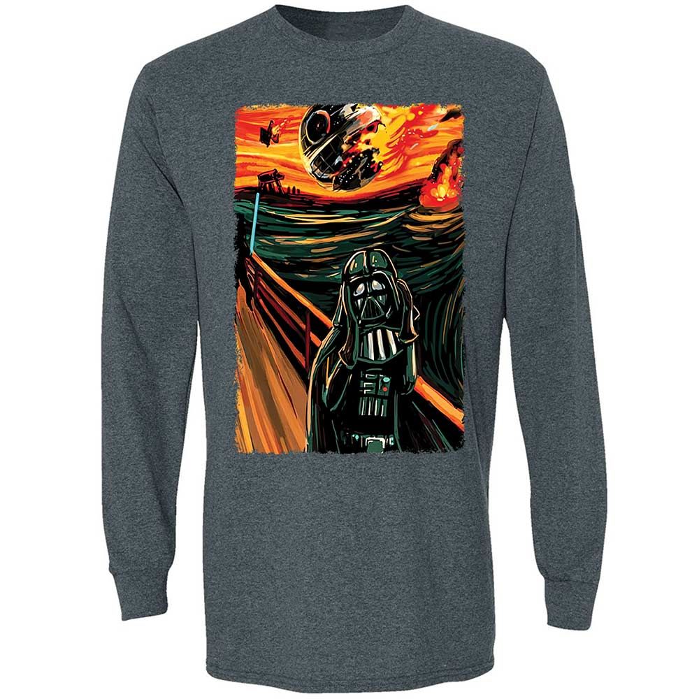 Long Sleeve T-Shirt - 8J1P1ALZ - Dark Heather - 5
